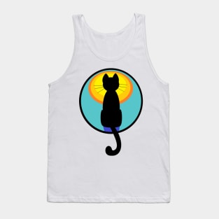 Moonstruck Cat Tank Top